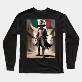 Los Chavos Style #04 Viva Mexico Long Sleeve T-Shirt